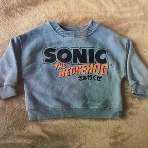 Blue Kids Crewneck Sweatshirt